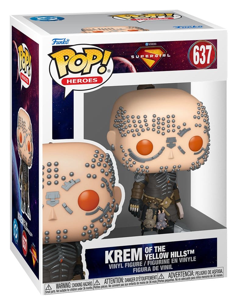 889698907996 | P/N: 90799 | Cod. Artículo: MGS0000034040 Funko pop movie: supergirl krem of the yellow hills