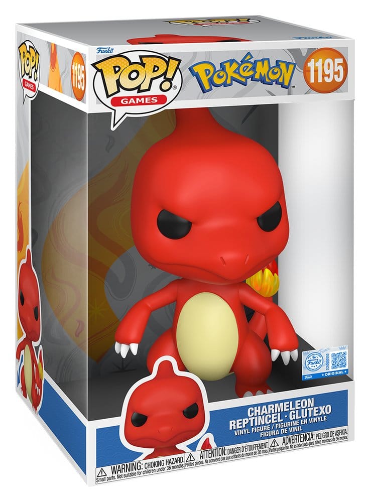 889698939959 | P/N: 93995 | Cod. Artículo: MGS0000033998 Funko pop jumbo: pokemon - charmeleon