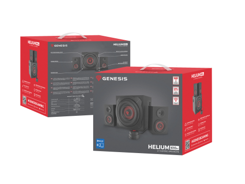 ALTAVOCES GENESIS SPEAKERS GENESIS HELIUM 610BT 60W RMS 2.1 - Imagen 6
