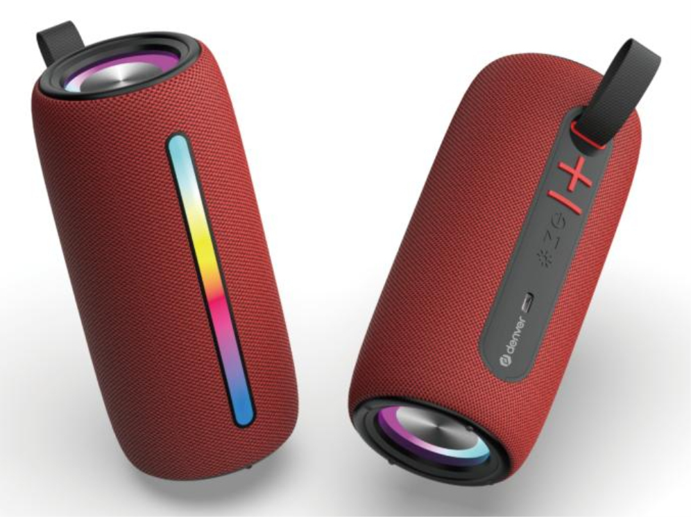 ALTAVOZ BLUETOOTH DENVER BTL-360BD INALAMBRICO CON FUNCION DE ILUMINACION 5706751072741 BTL-360BD