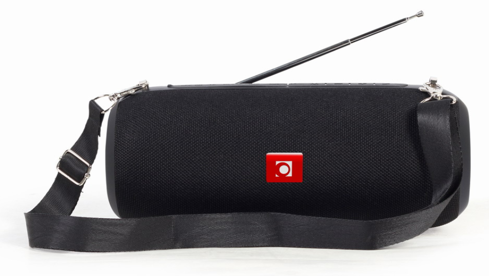 ALTAVOZ PORTATIL GEMBIRD SPK-BT-17 COM RADIO FM 2X5W RMS BLUETOOTH NEGRO 8716309105538 SPK-BT-17