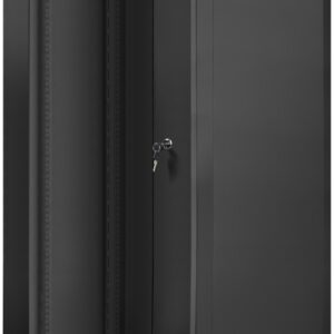 ARMARIO LANBERG MURAL RACK 19" 27U/600X600 FLAT PACK V2 NEGRO 5901969403312 WF01-6627-10B