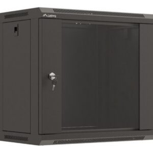ARMARIO LANBERG MURAL RACK 19" 9U 540X350 FLAT PACK NEGRO PUERTA CRISTAL 5901969446913 WF03-5309-10B