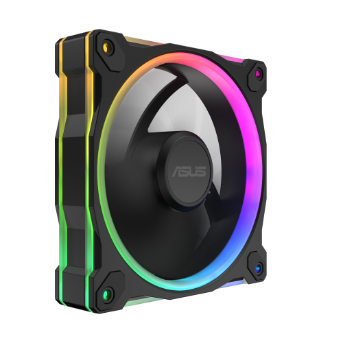 ASUS Prime MR120 Fan ARGB Black 3in1 Carcasa del ordenador Ventilador 12 cm Negro - Imagen 6