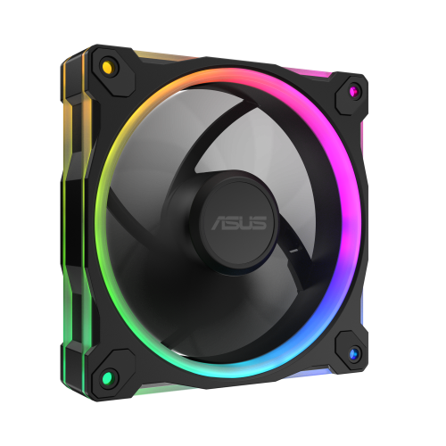 ASUS Prime MR120 Fan ARGB Black 3in1 Carcasa del ordenador Ventilador 12 cm Negro - Imagen 7