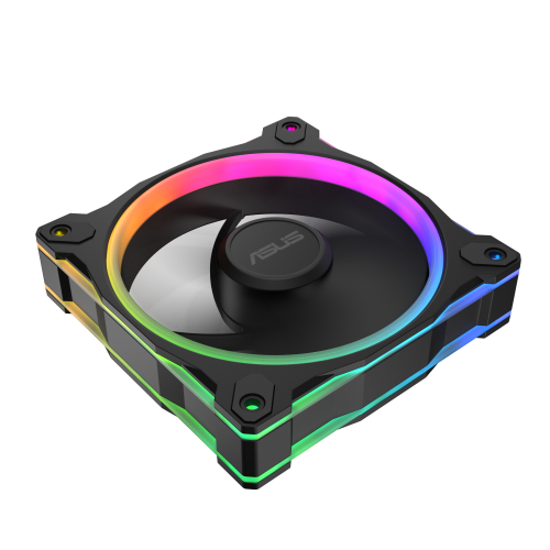ASUS Prime MR120 Fan ARGB Black 3in1 Carcasa del ordenador Ventilador 12 cm Negro - Imagen 10