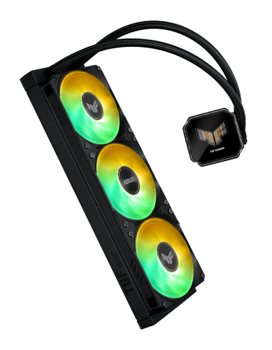 ASUS TUF Gaming LC III 360 ARGB LCD Carcasa del ordenador Sistema de refrigeración líquida todo en uno 12 cm Negro - Imagen 10