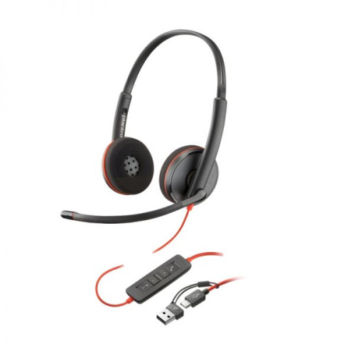 AURICULAR POLY BW 3220 STEREO 0197498429373 | P/N: 8X228AA | Ref. Artículo: 1405502