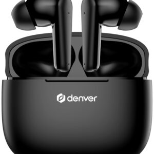 AURICULARES BLUETOOTH DENVER TWE-48B INALAMBRICOS NEGROS 5706751076435 TWE-48B