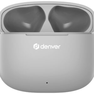 AURICULARES BLUETOOTH DENVER TWE48GR INALAMBRICOS GRIS 5706751074035 TWE-48GR