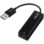 Adaptador USB 3.0 - RJ45 Asus OH102/ 1000Mbps 4711081746447 90XB05WN-MCA030 ASU-ADP OH102