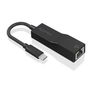 Adaptador USB Tipo-C - RJ45 Aisens A109-0765/ 1000Mbps 8436574709858 A109-0765 AIS-ADP A109-0765