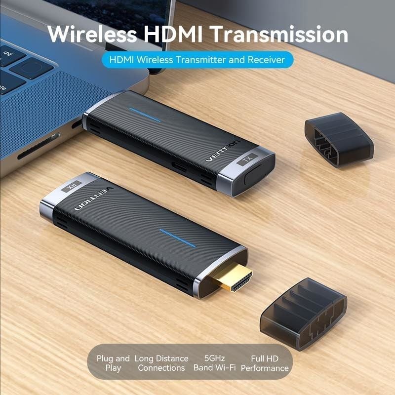 Adaptador de vídeo inalámbrico HDMI a HDMI Vention ADCB0 - Imagen 2