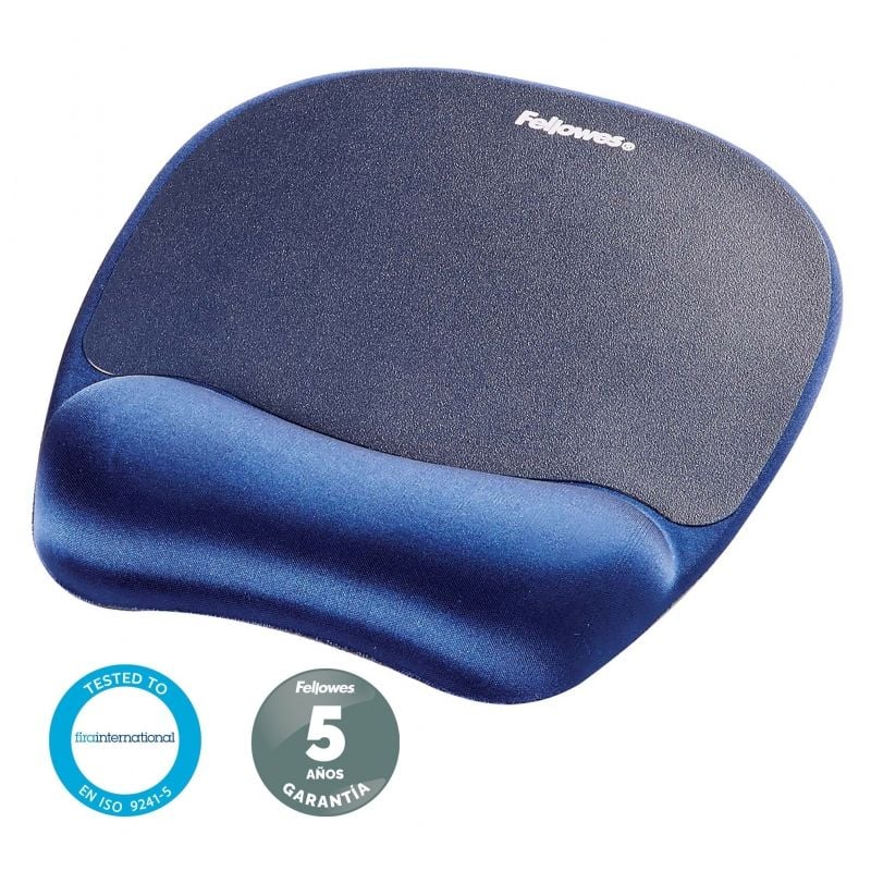 Alfombrilla Ergonómica Fellowes 9172801/ 20 x 196 x 230mm/ Azul 043859589074 9172801 FELL-ALF 9172801