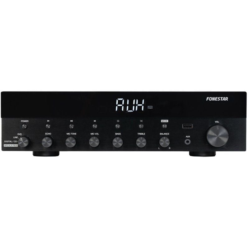 Amplificador estéreo Fonestar AS-6060/ 120W 8422521002233 AS-6060 FONE-ALT AS-6060