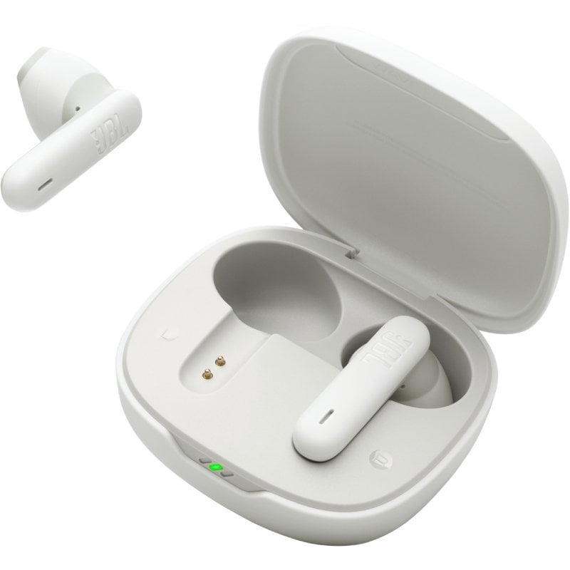 Auriculares Bluetooth JBL Wave Flex 2 con estuche de carga/ Autonomía 10h/ Blancos - Imagen 2