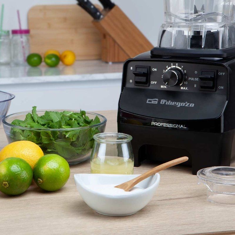 Batidora de vaso Orbegozo BV 9650 A/ 1500W/ 10 Velocidades/ Capacidad 2L - Imagen 4