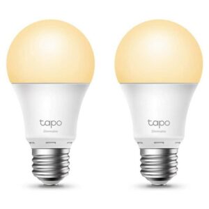 Bombilla Inteligente TP-Link Tapo L510E/ Casquillo E27/ 8.7W/ 806 Lúmenes/ 2700K/ Pack 2 1210002613163 TAPO L510E(2-PACK) V2 TPL-BOM TAPO L510E 2U V2
