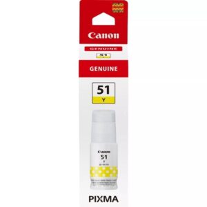 Botella de Tinta Original Canon GI-51/ Amarilla 4549292169867 4548C001 CAN-BOT GI-51 YE