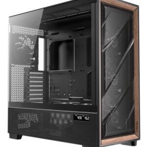 CAJA ANTEC FLUX PRO EUV WOOD ATX 2XUSB3.0 SIN FUENTE NEGRO 0761345101547 0-761345-10154-7