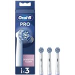 Cabezal de Recambio Braun para cepillo Braun Oral-B Sensitive Clean/ Pack 3 uds 8006540887073  ORAB-PAE-CAB PRO SC 3U