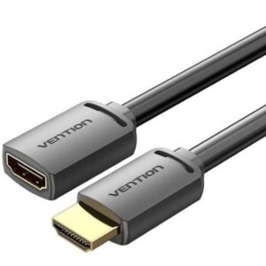 Cable Alargador HDMI 4K Vention AHCBD/ HDMI Macho - HDMI Hembra/ 50cm/ Negro 6922794766846 AHCBD VEN-CAB HDMI AHCBD