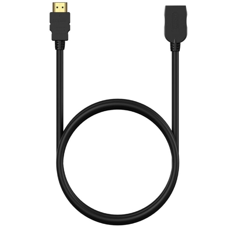 Cable Alargador HDMI Aisens A120-0547/ HDMI Macho - HDMI Hembra/ Hasta 10W/ 2250Mbps/ 5m/ Negro - Imagen 3