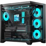 Caja Gaming Semitorre Hiditec H3 Pro 8436545694183 CHA010059 HID-CAJA H3 PRO BK