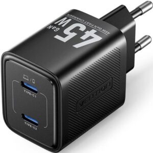 Cargador de Pared GaN Vention FEFB0-EU/ 2xUSB Tipo-C/ 45W 6922794790193 FEFB0-EU VEN-CARGA FEFB0-EU