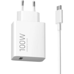 Cargador de Pared Xiaomi 100W Charging Combo (Type-A)/ 1xUSB + Cable USB Tipo-C/ 100W 6932554485337 BHR095VEU XIA-CAR 100W CHR COMB USBA