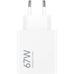 Cargador de Pared Xiaomi 67W HyperCharge (Type-A)/ 1xUSB/ 67W 6932554423599 BHR07SKEU XIA-CAR 67W HYPC USBA