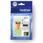 Cartucho de Tinta Original Brother LC3217VAL/ Multipack/ Negro/ Cian/ Magenta/ Amarillo 4977766779142 LC3217VAL BRO-C-LC3217VAL