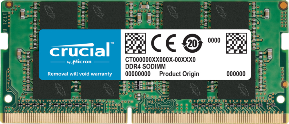 DDR4 SODIMM CRUCIAL16GB 3200 0649528903600 CT16G4SFRA32A