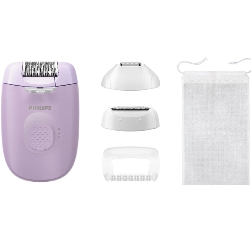 Depiladora Philips Epilator Series 4000 BRE257/ con Batería/ 4 Accesorios 8720689030977 BRE257/00 PHPAE-DEP EPS4000 BRE257