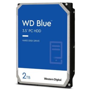 Disco Duro Western Digital WD Blue PC Desktop 2TB/ 3.5"/ SATA III/ 256MB  WD20EZBX WD-HDD WD BL PCDESK 2TB