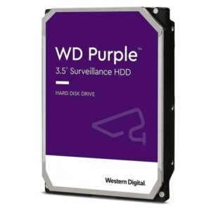 Disco Duro Western Digital WD Purple Surveillance 1TB/ 3.5"/ SATA III/ 64MB  WD10PURZ WD-HDD PUR SURV 1TB