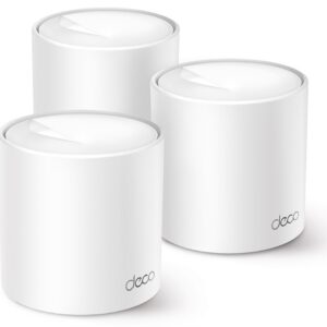EXTENSOR COBERTURA TP-LINK AX1500 WHOLE HOME MESH WIFI 6 3-PACK 4895252502480 DECO X10 3-PACK
