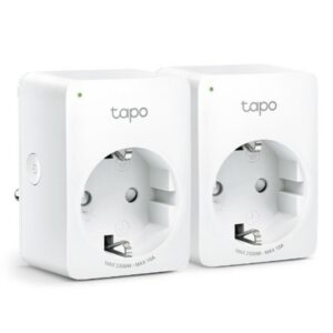 Enchufe WiFi Inteligente TP-Link Tapo P100/ Pack 2 1210002611589 TAPO P100(2-PACK) V2 TPL-SH TAPO P100 2U V2