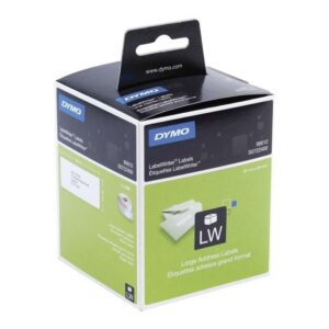 Etiquetas Adhesivas en Rollo Dymo 99012/ 89 x 36mm/ 260 x 2 uds 5411313990127 S0722400 DYM-ETIQUETA LW 89X36 BLANCA