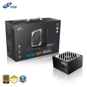 FSP MEGA-1200GM 1200W 80 PLUS GOLD FULL MODULAR ATX3.1 PCIE 5.1 12V-2X6 4711498481955 | P/N: PPA12A1502 | Ref. Artículo: 1404186