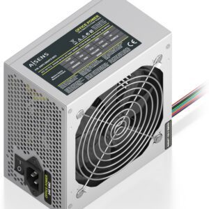 FUENTE ALIMENTACION AISENS ATX 500W OEM PLATA 8435739904053 ASPC-500ATX-SEO