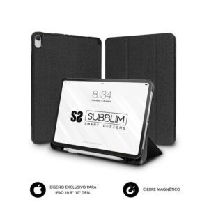 Funda Subblim Shock Case SUBCST-5SC316 para iPad 10ª Generación de 10.9"/ Negra 8436586743642 SUBCST-5SC316 SUB-FUNDA SUBCST-5SC316