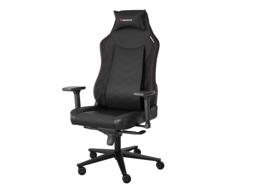 GENESIS Nitro 890 G2 Silla para videojuegos universal Asiento acolchado Negro - Imagen 3