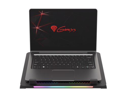 GENESIS Oxid 450 almohadilla fría 39,6 cm (15.6") 2400 RPM Negro - Imagen 3