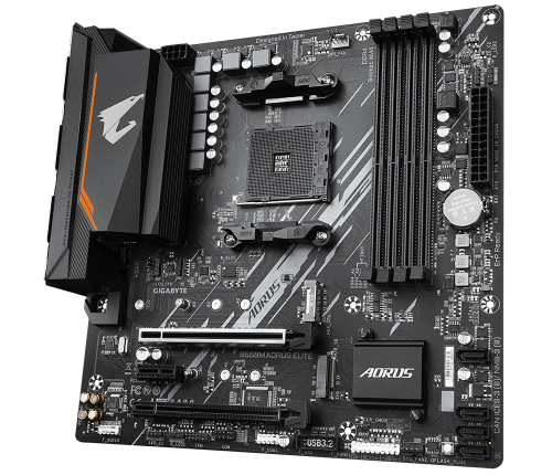 Gigabyte B550M AORUS ELITE Zócalo AM4 Micro ATX AMD B550 - Imagen 4