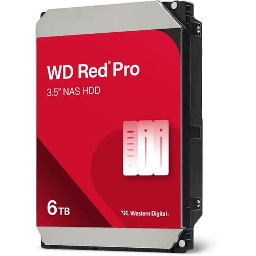 HDD WD 3.5" 6TB 7200RPM SATA3 RED PRO - Imagen 3