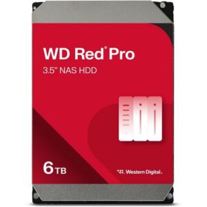 HDD WD 3.5" 6TB 7200RPM SATA3 RED PRO  P/N: 2W11101 | Ref. Artículo: WD6005FFBX