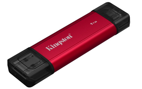 Kingston Technology 1TB Dual USB-A/C Portable SSD, Up to 1050MB/s USB 3.2 Gen 2 - Imagen 3