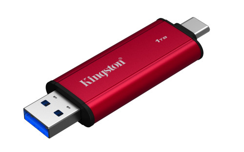 Kingston Technology 1TB Dual USB-A/C Portable SSD, Up to 1050MB/s USB 3.2 Gen 2 - Imagen 4