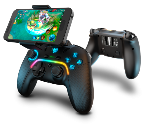 Krom Kayros Negro Bluetooth Gamepad Analógico/Digital Android, Nintendo Switch, PC, iOS - Imagen 9